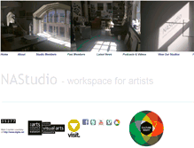 Tablet Screenshot of newartstudio.org