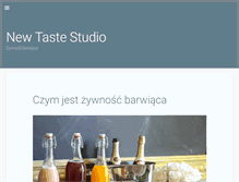Tablet Screenshot of newartstudio.pl